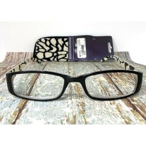 Foster Grant Magnivision Reading Glass Womens Tatum - Black - +2.50